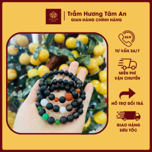 vòng mix đá tự nhiên 