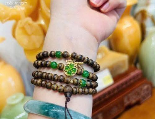 Vòng Trầm Mix Đá Tự Nhiên – Sự Kết Hợp Hoàn Hảo Của Năng Lượng & Phong Thủy